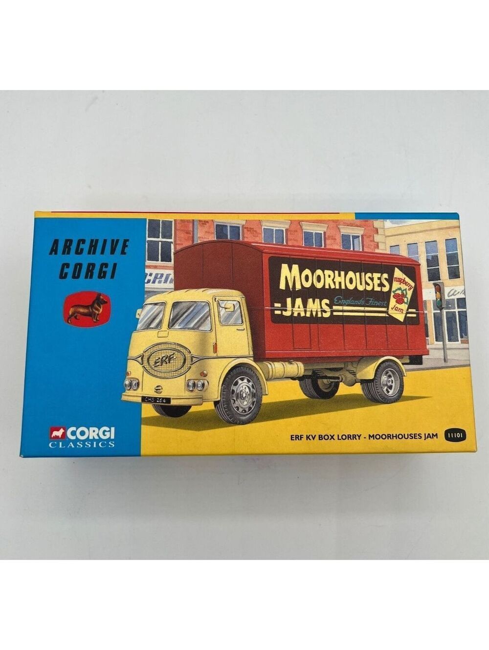Corgi Classics Archive ERF KV Box Lorry Moorhouses Jams 1:50 Scale Model Truck